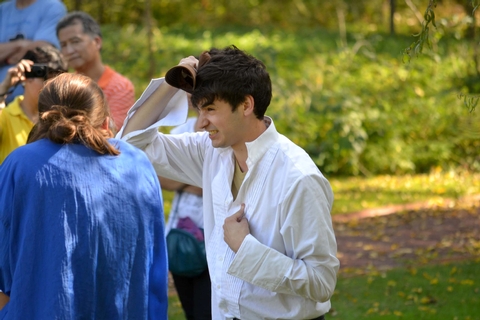 Pete Oliver '12 in King Lear.