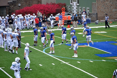 Men's Football wins first season opener in 19 years.