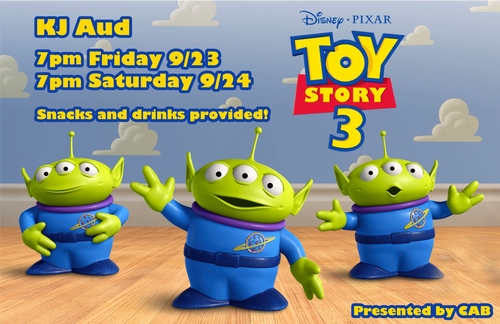 CAB Movies - Toy Story 3 9/23 & 9/24