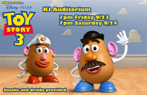 CAB Movies - Toy Story 3 9/23 & 9/24