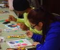 Students celebrate Black History Month with art.