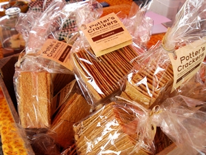 Crackers sold at the food stand